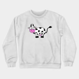 COW  Lover Funny Cow Art Crewneck Sweatshirt